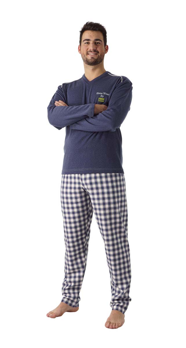 Pijama pantalon franela FABRICADO EN ESPAÑA