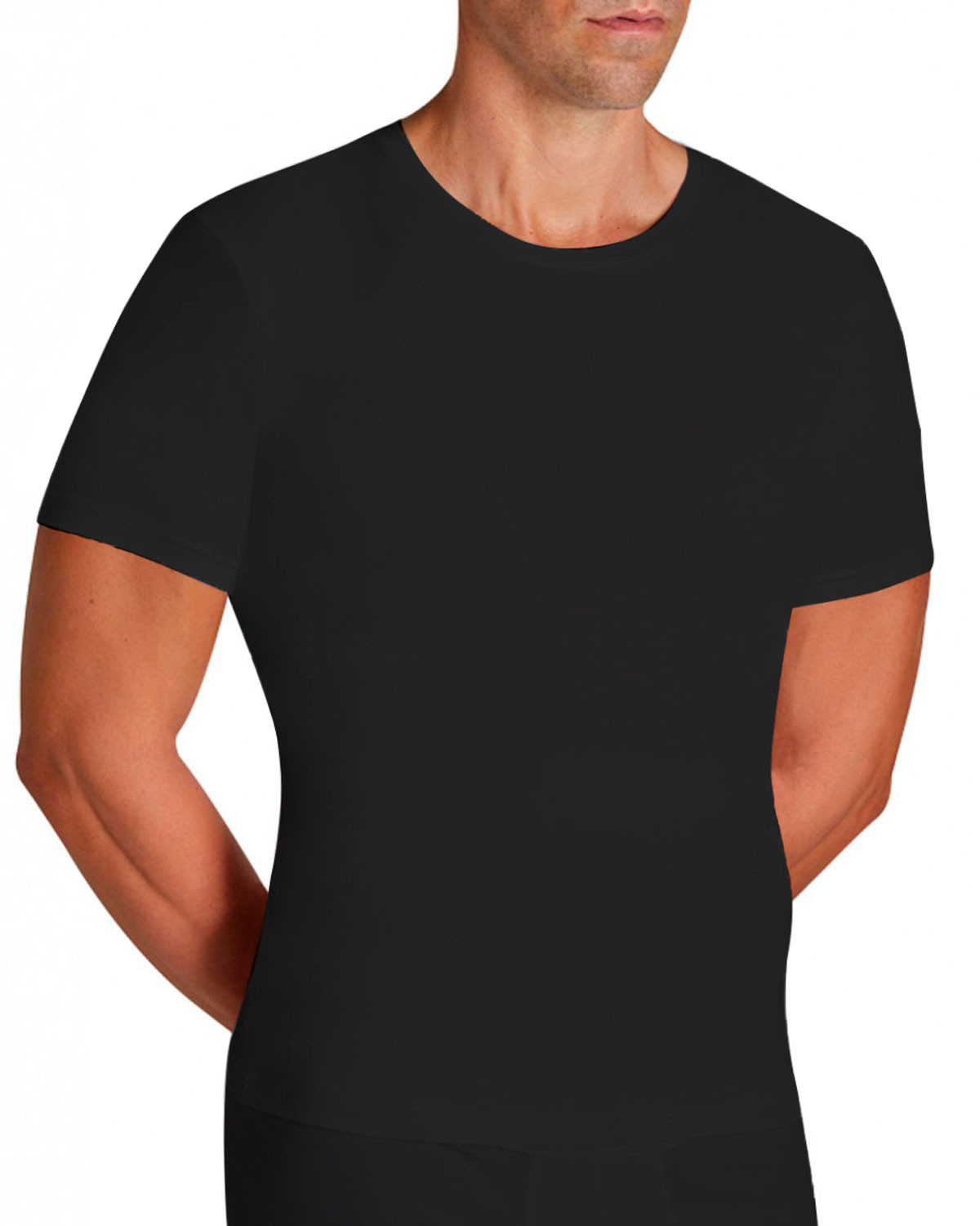 Natural-Camiseta Negra Básica