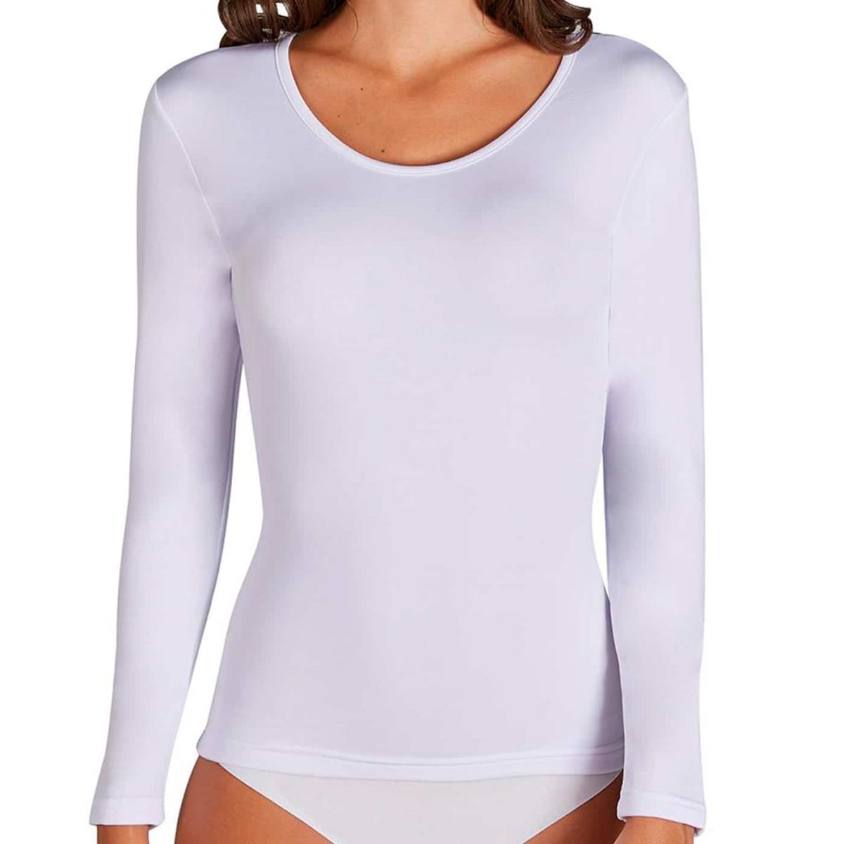 camiseta mujer termica manga-larga. Calor termal transpirable